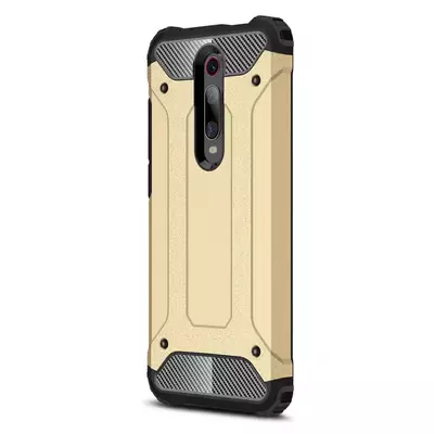 Microsonic Xiaomi Redmi K20 Kılıf Rugged Armor Gold