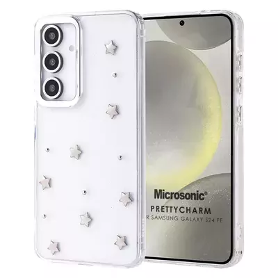Microsonic Samsung Galaxy S24 FE Kılıf PrettyCharm Star