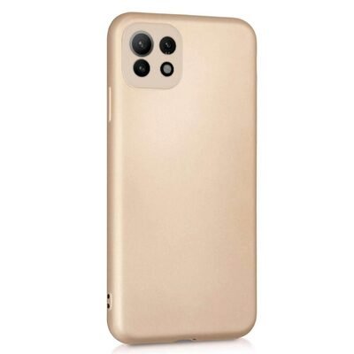 Microsonic Xiaomi Mi 11 Lite Kılıf Matte Silicone Gold