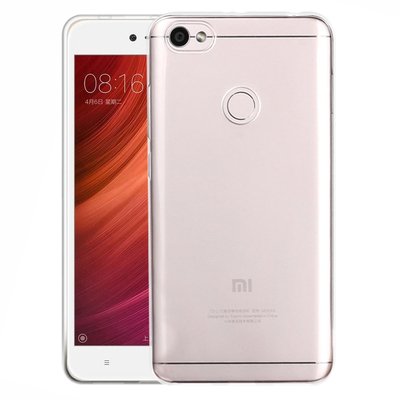 Microsonic Xiaomi Redmi Note 5A Prime Kılıf Transparent Soft Beyaz