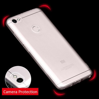 Microsonic Xiaomi Redmi Note 5A Prime Kılıf Transparent Soft Siyah