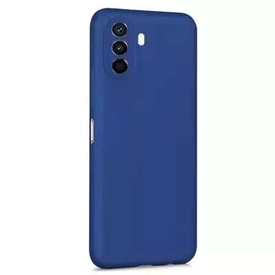 Microsonic Huawei Nova Y70 Kılıf Matte Silicone Lacivert