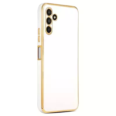 Microsonic Samsung Galaxy A34 Kılıf Olive Plated Beyaz