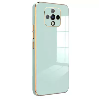 Microsonic TECNO Camon 16 Premier Kılıf Olive Plated Yeşil