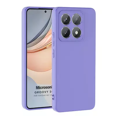 Microsonic Xiaomi 14T Pro Kılıf Groovy Soft Lila