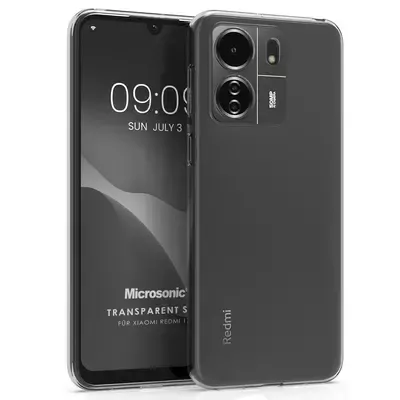 Microsonic Xiaomi Poco C65 Kılıf Transparent Soft Şeffaf