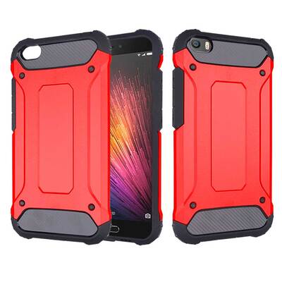 Caseup Xiaomi Mi 5 Kılıf Tank Kırmızı