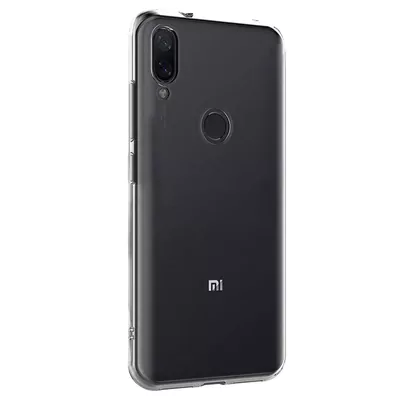 Microsonic Xiaomi Mi Play Kılıf Transparent Soft Beyaz