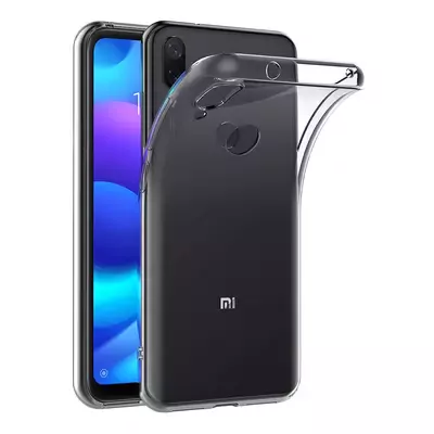 Microsonic Xiaomi Mi Play Kılıf Transparent Soft Beyaz