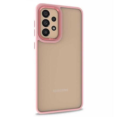 Microsonic Samsung Galaxy A32 4G Kılıf Bright Planet Rose Gold