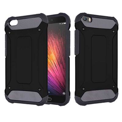 Caseup Xiaomi Mi 5 Prime Kılıf Tank Siyah