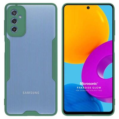 Microsonic Samsung Galaxy M52 Kılıf Paradise Glow Yeşil