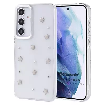 Microsonic Samsung Galaxy A55 Kılıf PrettyCharm Star
