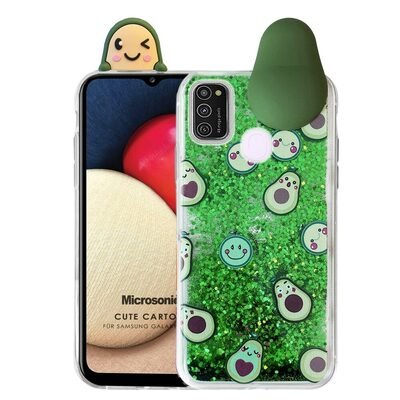 Microsonic Samsung Galaxy M21 Kılıf Cute Cartoon Avakado