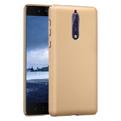 Microsonic Nokia 8 Kılıf Premium Slim Gold