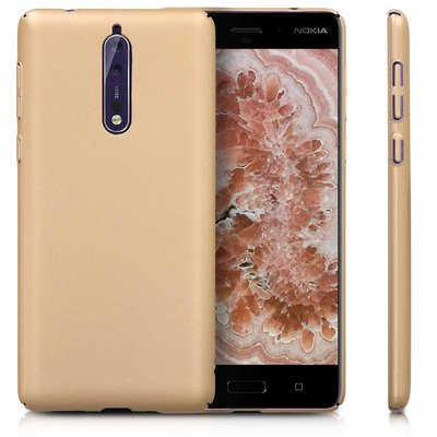 Microsonic Nokia 8 Kılıf Premium Slim Gold