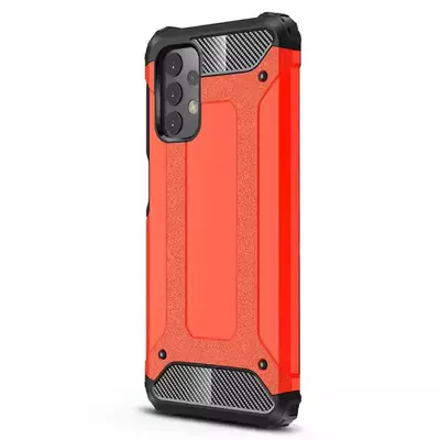 Microsonic Samsung Galaxy A33 5G Kılıf Rugged Armor Kırmızı