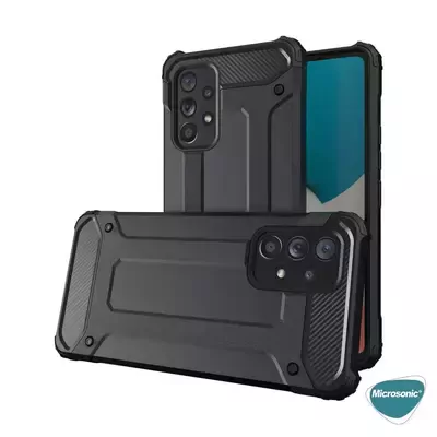 Microsonic Samsung Galaxy A33 5G Kılıf Rugged Armor Kırmızı