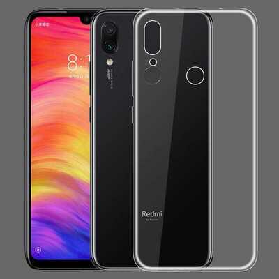 Caseup Xiaomi Redmi Note 7 Pro Kılıf Transparent Soft Beyaz