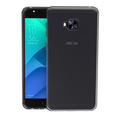 Microsonic Asus Zenfone 4 Selfie (5.5'') ZD553KL Kılıf Transparent Soft Beyaz