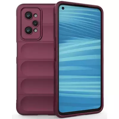 Microsonic Realme GT 2 5G Kılıf Oslo Prime Bordo