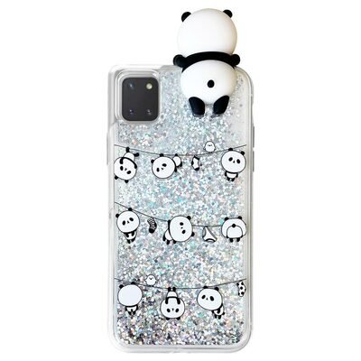 Microsonic Samsung Galaxy Note 10 Lite Kılıf Cute Cartoon Panda