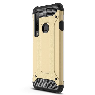 Caseup Samsung Galaxy A9 2018 Kılıf Tank Gold