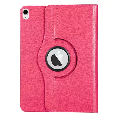 Microsonic Apple iPad Air 11 2024 Kılıf (A2902-A2903) 360 Rotating Stand Deri Pembe