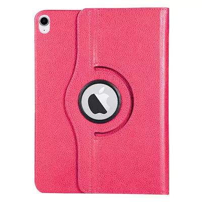 Microsonic Apple iPad Air 11 2024 Kılıf (A2902-A2903) 360 Rotating Stand Deri Pembe