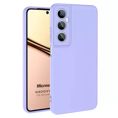 Microsonic Realme C65 4G Kılıf Groovy Soft Lila