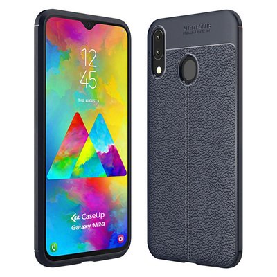 CaseUp Samsung Galaxy M20 Kılıf Niss Silikon Lacivert