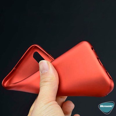 Microsonic General Mobile GM 20 Pro Kılıf Matte Silicone Siyah