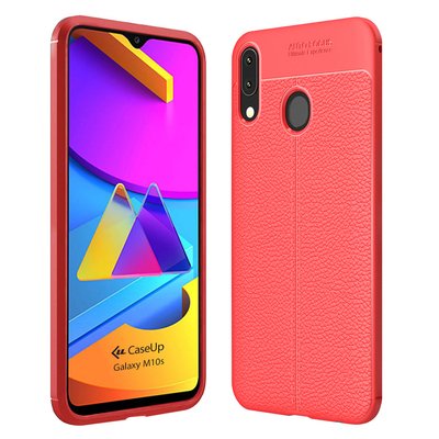 CaseUp Samsung Galaxy M10s Kılıf Niss Silikon Kırmızı