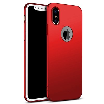 Microsonic Apple iPhone XS Kılıf Premium Slim Kırmızı