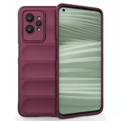 Microsonic Realme GT 2 Pro 5G Kılıf Oslo Prime Bordo