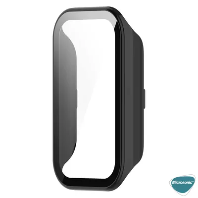 Microsonic Xiaomi Redmi Smart Band 2 Kılıf Matte Premium Slim WatchBand Siyah