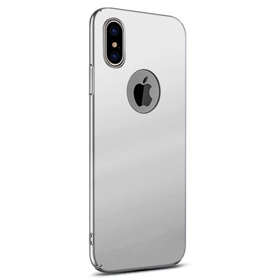 Microsonic Apple iPhone XS Kılıf Premium Slim Gümüş