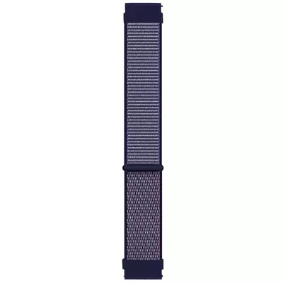 Microsonic Huawei Watch 5 46mm Hasırlı Kordon Woven Sport Loop Mor
