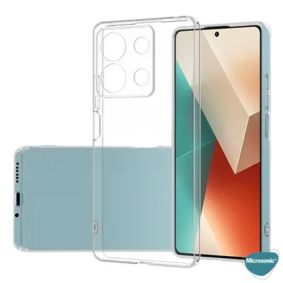 Microsonic Xiaomi Redmi Note 13 Pro 4G Kılıf Transparent Soft Şeffaf