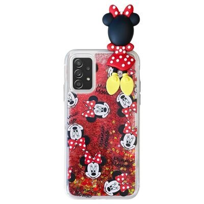 Microsonic Samsung Galaxy A72 Kılıf Cute Cartoon Minnie Mouse