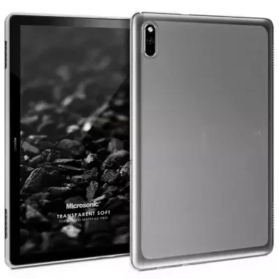 Microsonic Huawei MatePad Pro 10.8'' Kılıf Transparent Soft Beyaz