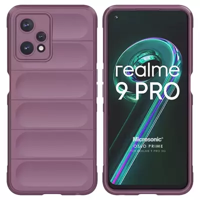 Microsonic Realme 9 Pro 5G Kılıf Oslo Prime Lila