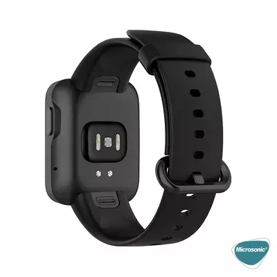 Microsonic Xiaomi Mi Watch Lite Kordon, Silicone Sport Band Turuncu