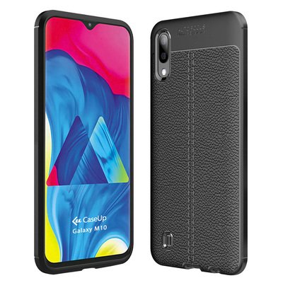 CaseUp Samsung Galaxy M10 Kılıf Niss Silikon Siyah