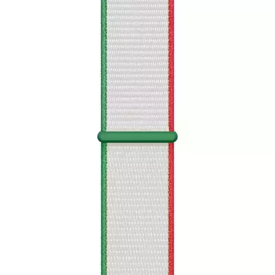 Microsonic Apple Watch SE 2022 40mm Hasırlı Kordon Woven Meksika International Collection Spor Loop