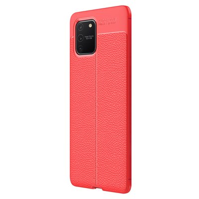 CaseUp Samsung Galaxy A91 Kılıf Niss Silikon Kırmızı