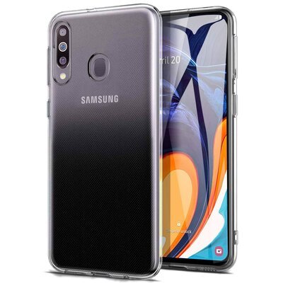 Microsonic Samsung Galaxy M40 Kılıf Transparent Soft Şeffaf