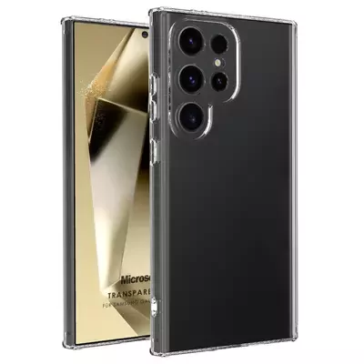 Microsonic Samsung Galaxy S25 Ultra Kılıf Transparent Soft Şeffaf