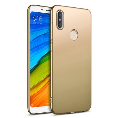 Microsonic Xiaomi Redmi Note 5 Pro Kılıf Premium Slim Gold