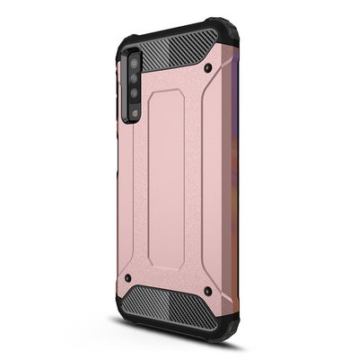 Caseup Samsung Galaxy A7 2018 Kılıf Tank Rose Gold